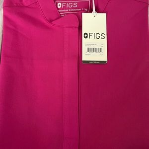 Gorgeous FIGS raspberry sorbet top